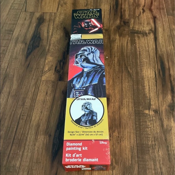 Disney star wars diamond painting kit
S16.54x22.44
